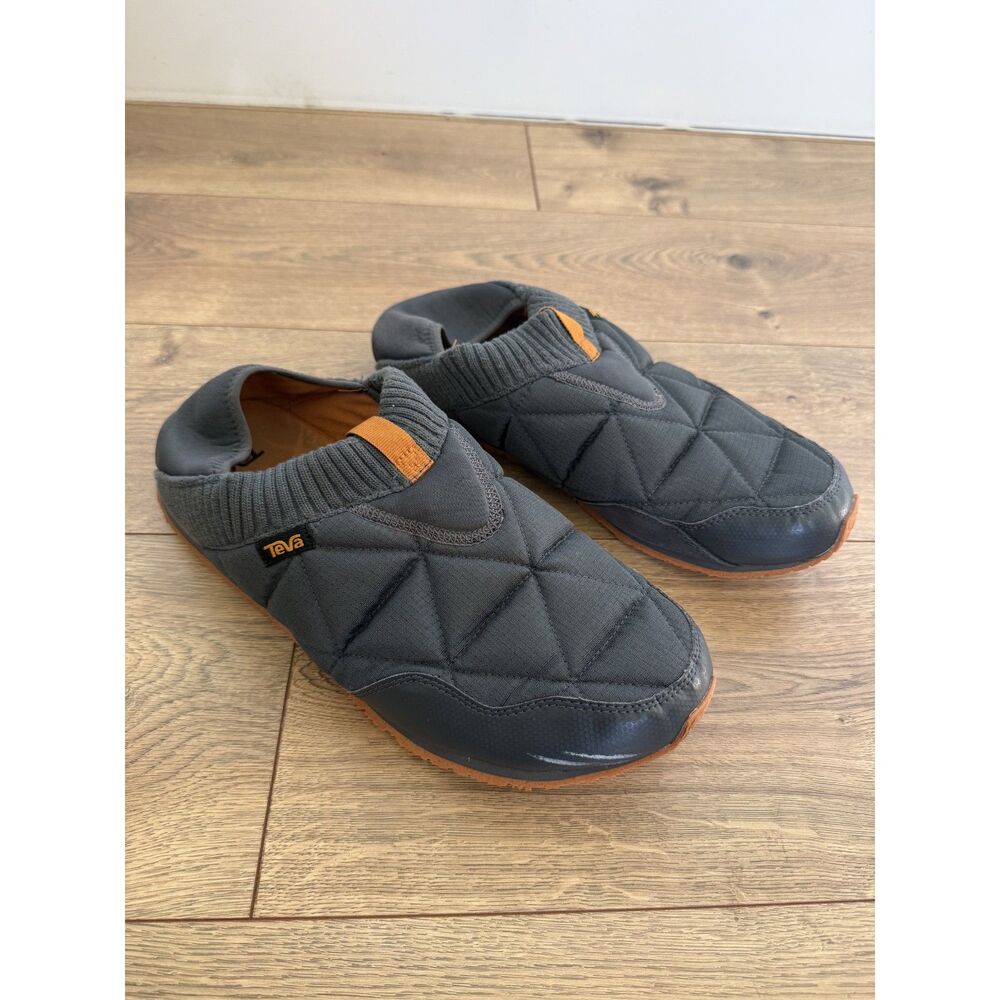 Teva 13 Mens Reember Moc Slip-On Slippers Quilted Shoe Slides Puffer Camping View 3